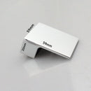 K-419 Brillant Knob - Satin Nickel/Chrome Finished (L59 x W59 x H20mm)