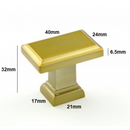 K-61159 Whimsical Knob  (L28 x W25 x H32mm) Rose Gold / Oil Brush/ Black Nickel  Finished