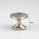 K-61368 / Knob / Satin Nickel / Matt Black Chrome