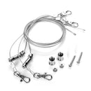 LED Panel Hanging Kit  For 1x4 , 2x2, 2x4 Panel (3 Sizes available)