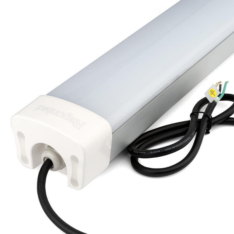 LED Tri-Proof High Bay  4Ft 50W 120/277 VAC 6250 Lumens CCT 4000K, cUL& DLC List (2 Sizes Available)