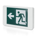 Pictogram Emergency Exit Sign IP40 Backup Battery 120/347V Input (ES-P-120/347)