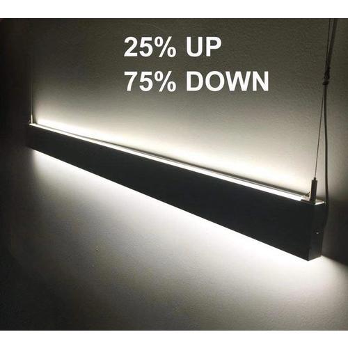 LED 40W  Up and Down Linear Light 4000K 100-240VAC, UL & cUL Listed White/Black Shell