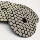 7pcs 100MM Resin Bond Diamond Polishing Pads+1pc M14 Aluminum Base Backer, Sanding Disc Granite Marble Polishing Disc