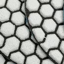 7pcs 100MM Resin Bond Diamond Polishing Pads+1pc M14 Aluminum Base Backer, Sanding Disc Granite Marble Polishing Disc