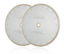 2pcs Diamond Ceramic Saw Blades with Hook Slot Hot-pressed Diamond Cutting Disc for Tile (2 Size Available)