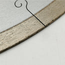 2pcs Diamond Ceramic Saw Blades with Hook Slot Hot-pressed Diamond Cutting Disc for Tile (2 Size Available)