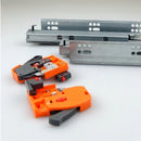 Eurofit 3-D Adjustment Soft Close Under-mounted Slide SC-37 (2 Size Available)