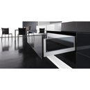 Nova Pro Scala Crystal Plus Drawer H186mm 500mm Ice/ Silver Finish