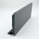 FIT-BOX Slim Wall Soft Close Drawer H118mm Dark Grey  SL-118 N (6 Size Available)