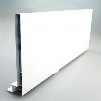 FIT-BOX Slim Wall Soft Close Drawer H167mm White/Silve Gray  SL-167  (3 Size Available)