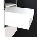 FIT-BOX Slim Wall Soft Close Drawer H167mm White/Silve Gray  SL-167  (3 Size Available)