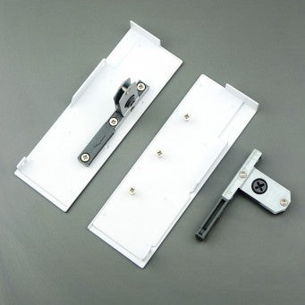 FIT-BOX White Inner Drawer Front Bracket (4 Items Available)