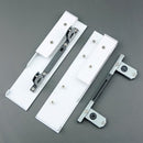 FIT-BOX White Inner Drawer Front Bracket (4 Items Available)
