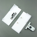 FIT-BOX White Inner Drawer Front Bracket (4 Items Available)
