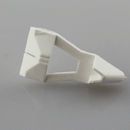 Shelf Support White Plastic, Pin Diameter 5mm lock ⅝" Shelf - SP-25