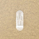 Shelf Support Clear Plastic, Pin Diameter 5mm lock ⅝", ¾"  Shelf - SP-23/SP-24