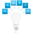 A19 Dimmable LED Bulb 9W 60W Equivalent E26 3000K Warm White 800 Lumens (A19-9W-30K-S6-D)