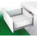 Nova Pro Scala Crystal Plus Drawer H186mm 500mm Ice/ Silver Finish