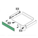 GRASS -Vionaro Drawer Inset Front Panel -Snow White (3 Size Available)