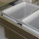 Naber Germany Waste Bin Interior W16.25"/W18.25"* D20.5"* H23" (WB-218/ WB-220)