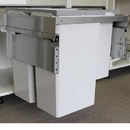 Naber Germany Waste Bin Interior W22.25" D20.5" H23" - WB-324