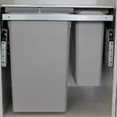 Naber Germany Waste Bin Interior W22.25" D20.5" H23" - WB-324