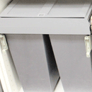 Eurofit Waste Bin Soft Close W18.25" x D20" x H20" - WB-648D3S