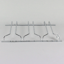 Wine Glass Hanger Under Cabinet Stemware Holder W5½" x D10½" x H1⅝" , 1 Row/ 2 Row/ 3 Row
