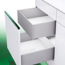 GRASS -Vionaro Drawer Inset Front Panel -Snow White (3 Size Available)