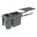 Qubika INOXA Italy Waste Bin Interior W10.25" D20" H15" - XQU-212