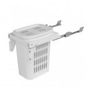 Laundry Basket - Pull-out, White W16⅛ - 16⅜" x D21" x H25" - ZLD-018